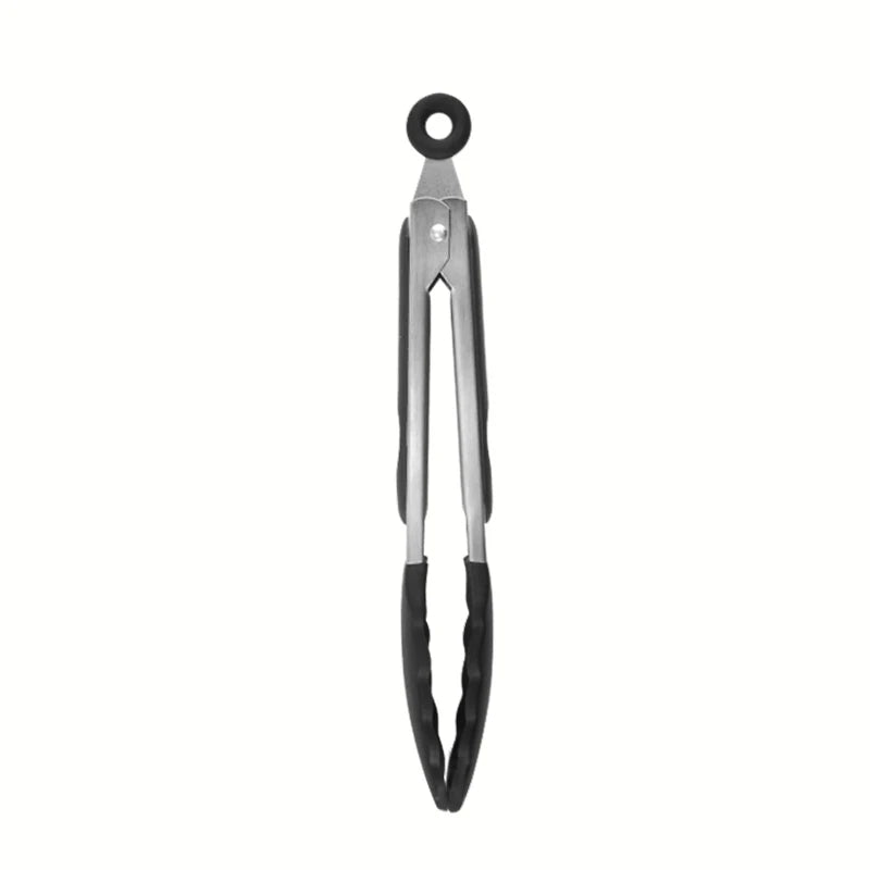 Pince BBQ Silicone Inox Verrouillable — Cuisine & Grillades