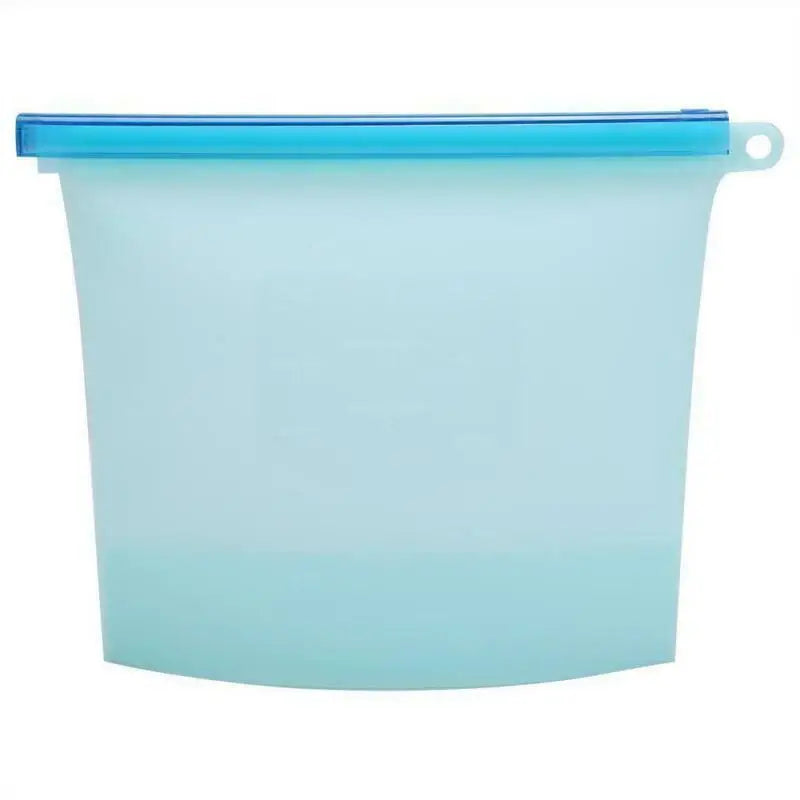 Sac Conservation Silicone 1000ml — Hermétique Réutilisable