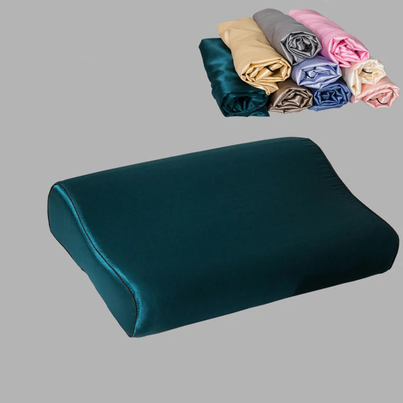 Taie d'Oreiller Satin Doux Anti-Frisottis — 10 Coloris