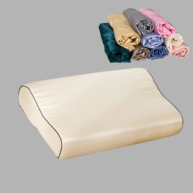 Taie d'Oreiller Satin Doux Anti-Frisottis — 10 Coloris