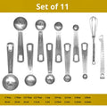 Cuillères Doseuses Inox Pro — Set Mesure Cuisine & Pâtisserie