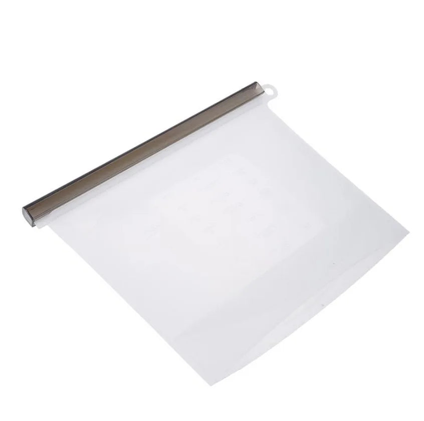 Sac Conservation Silicone 1000ml — Hermétique Réutilisable
