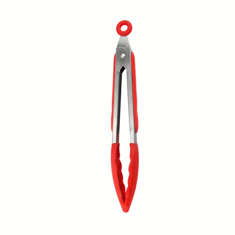 Pince BBQ Silicone Inox Verrouillable — Cuisine & Grillades