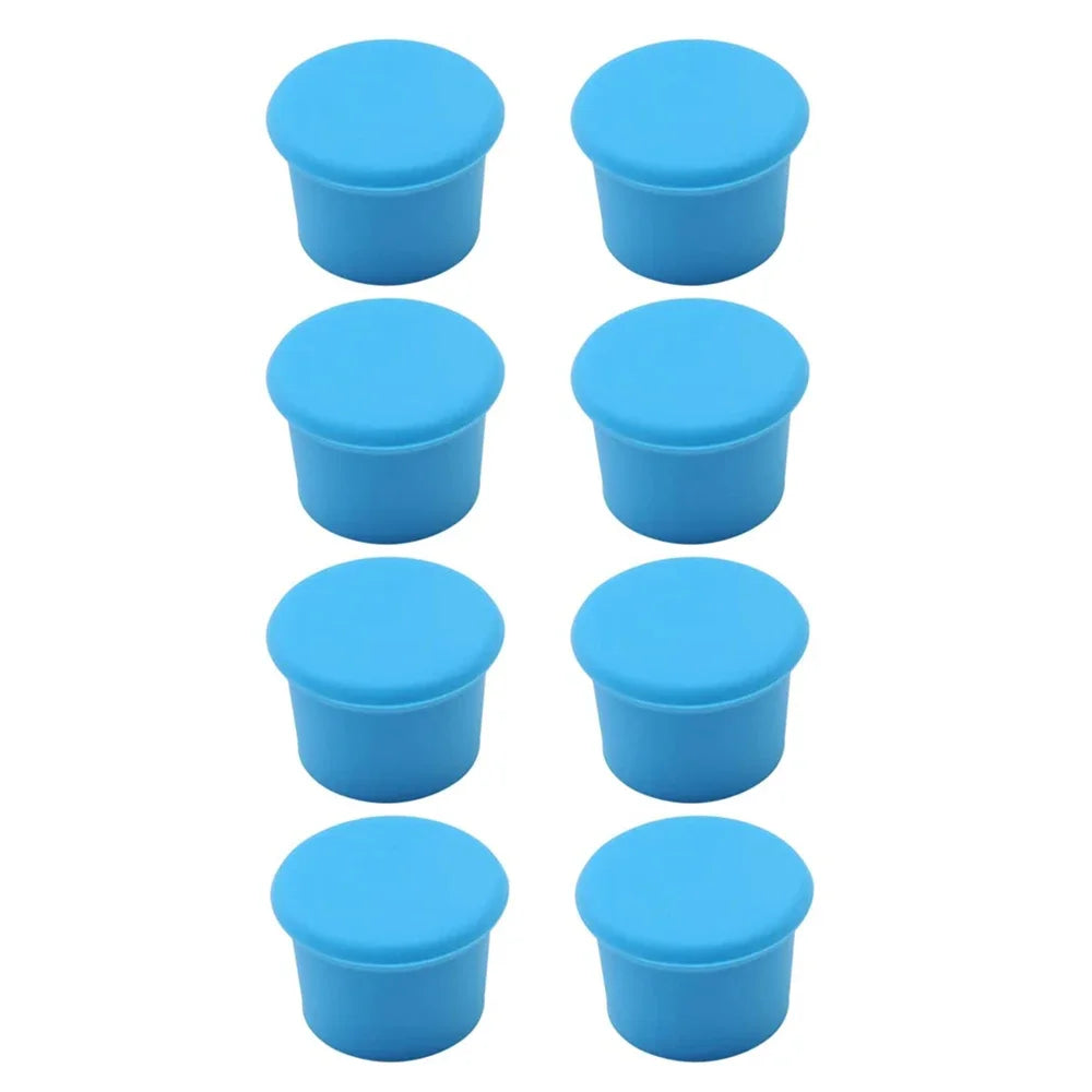 Bouchons Silicone Lot 8pcs — Vin, Champagne & Bière