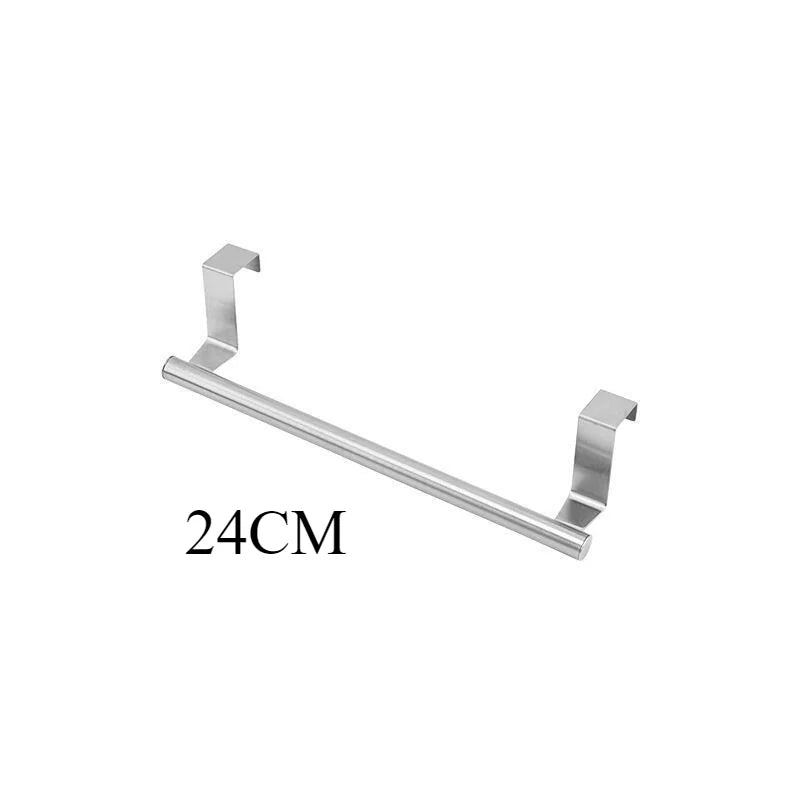 Porte-serviettes sur porte — Inox, sans perçage