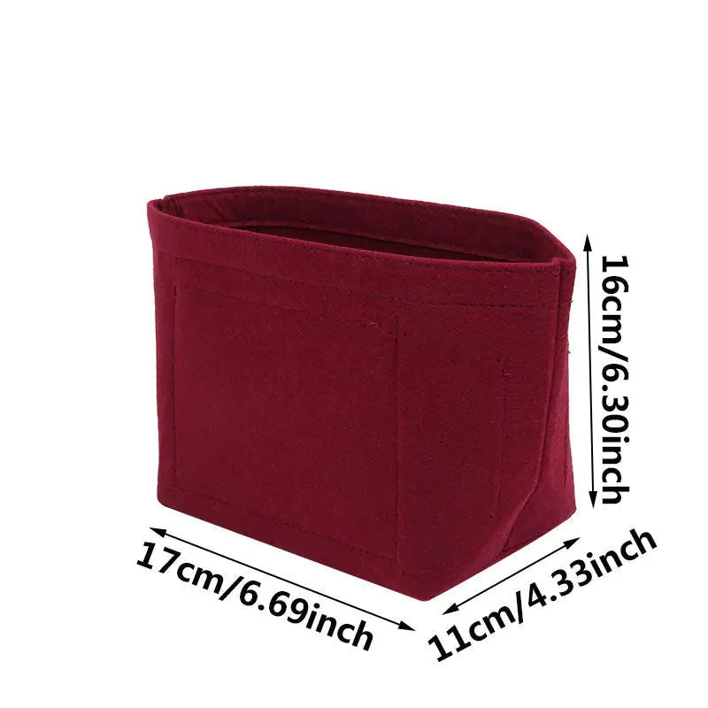 Insert Organisateur Sac à Main Feutrine Multi-poches