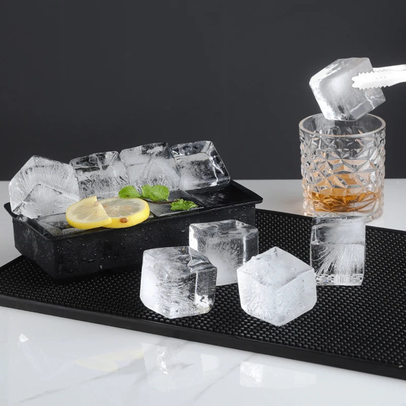 Moule à glaçons géant silicone — Grandes formes carrées