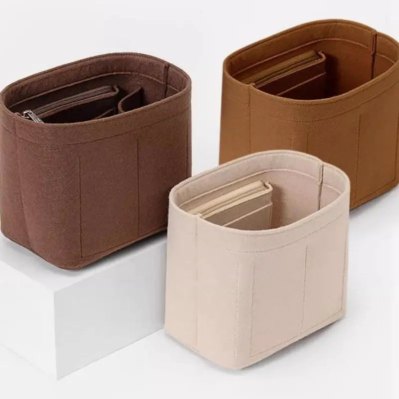 Insert Organisateur Sac à Main Feutrine Multi-poches