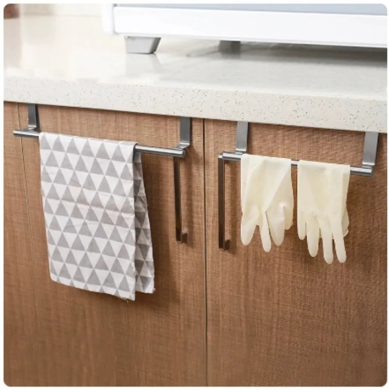 Porte-serviettes sur porte — Inox, sans perçage