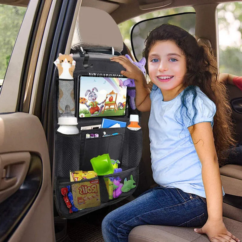 Organisateur Siège Arrière Voiture Multi-poches Tablette
