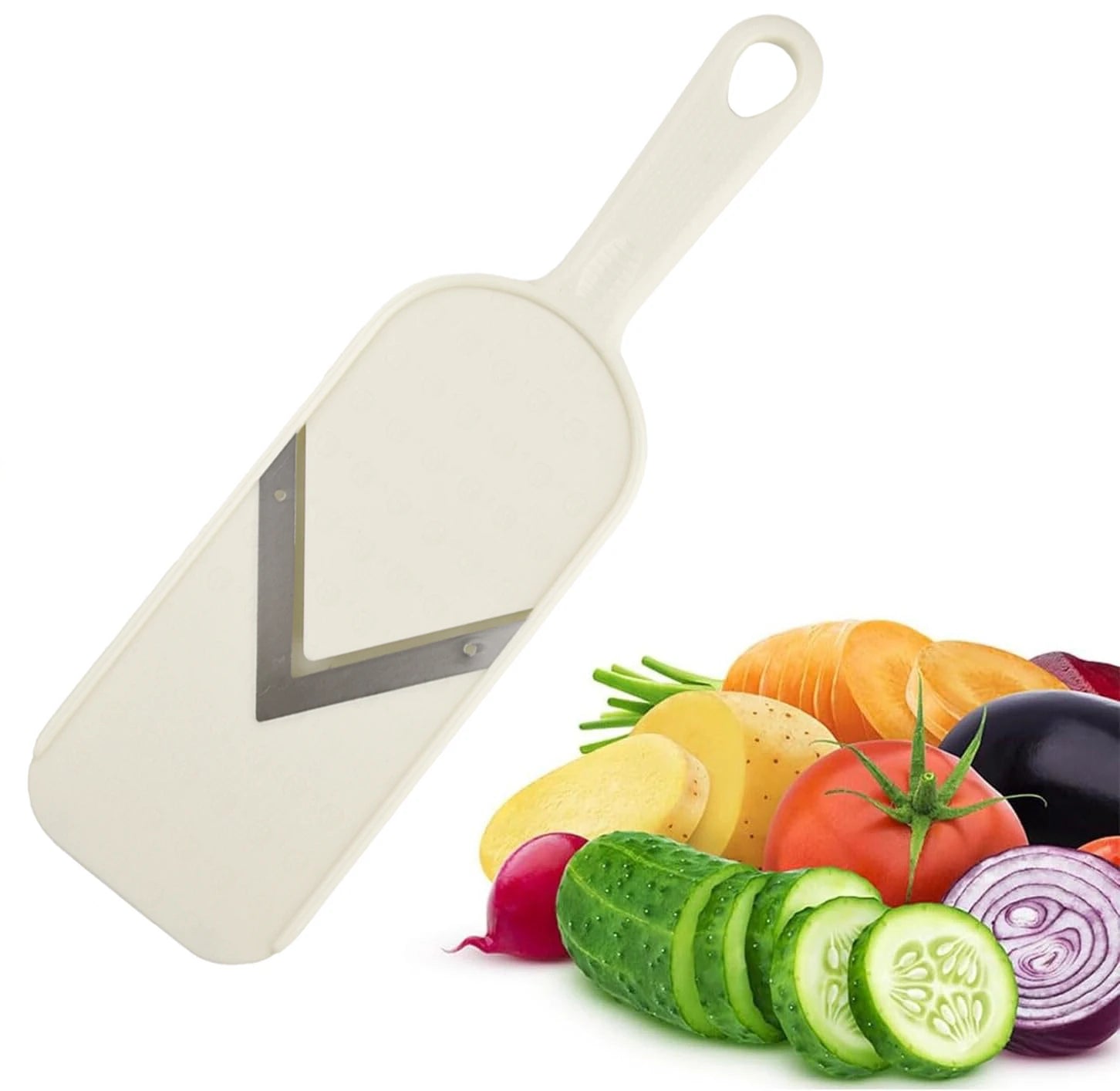 Mandoline cuisine inox — Coupe légumes multifonction