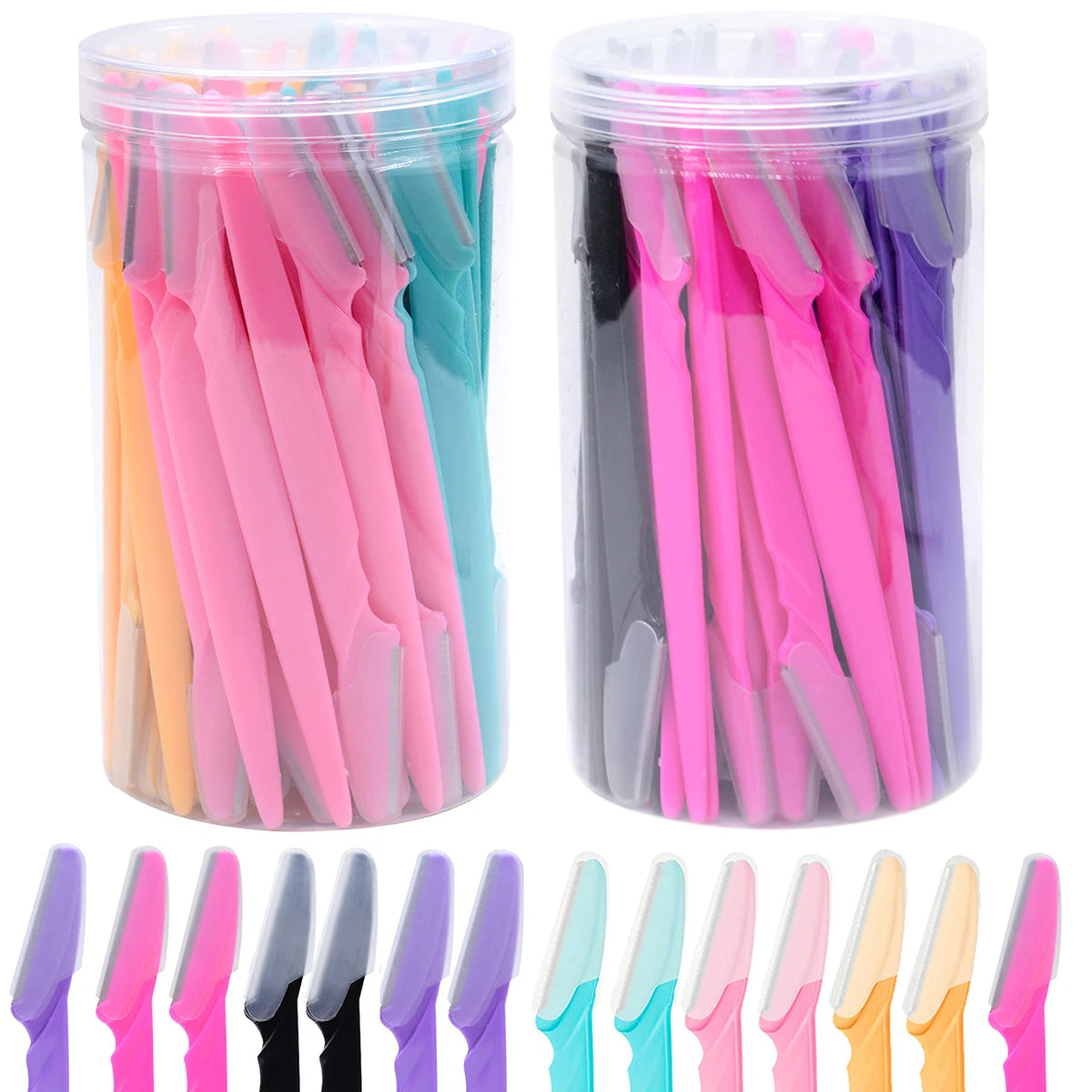 Rasoir Sourcils Femme — Lames de Dermaplanage, Lot de 10, 30 ou 40