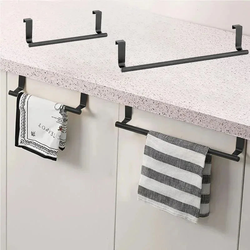 Porte-serviettes sur porte — Inox, sans perçage