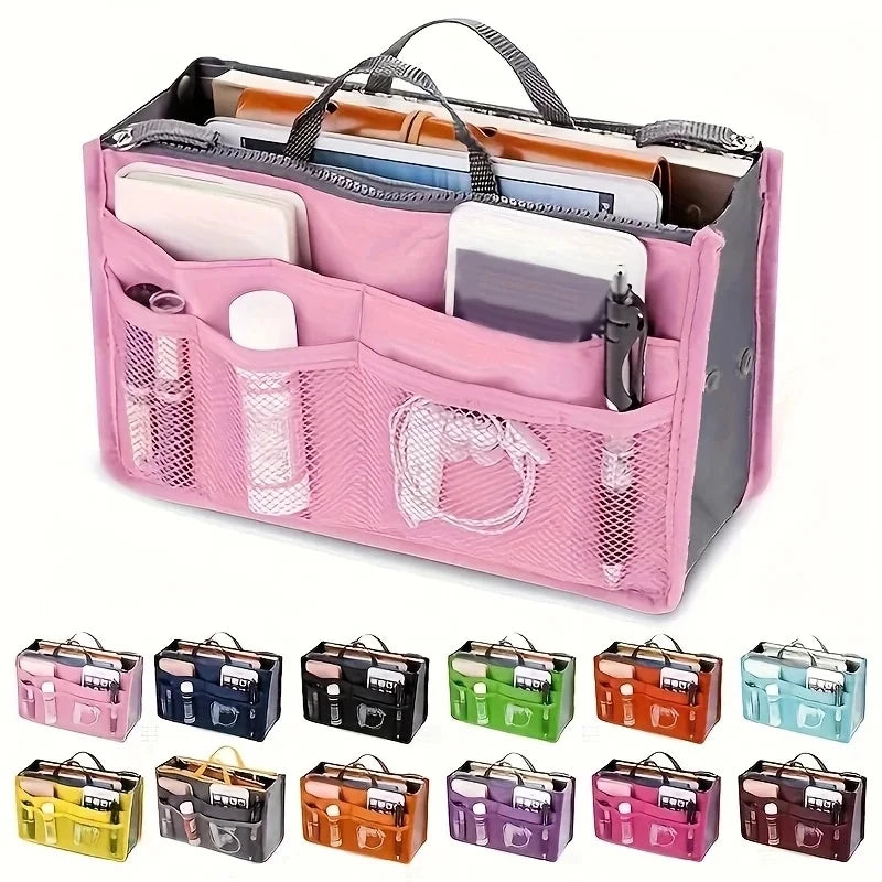 Organisateur Insert Sac à Main Nylon Multi-poches