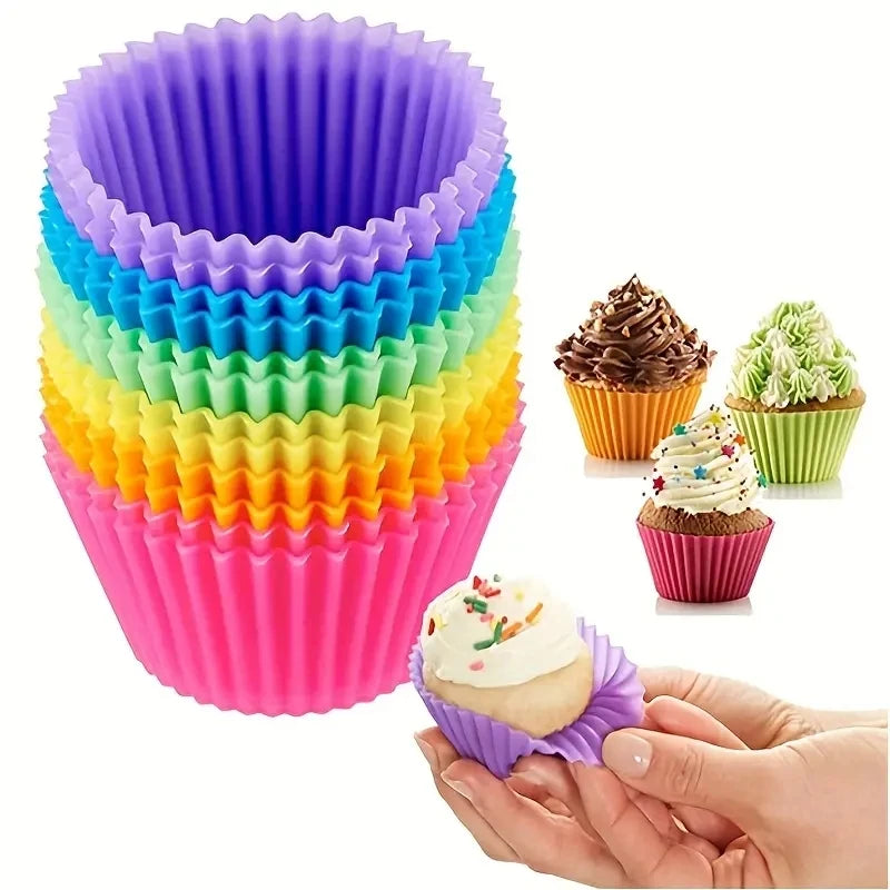 Moules Silicone Ronds & Cœurs — Chocolats, Glaçons & Déco Pâtisserie