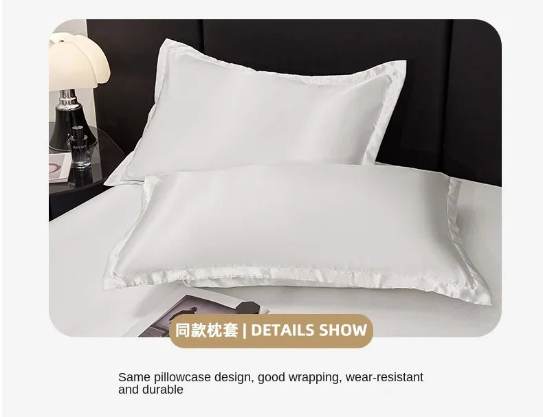 Drap Housse Satin Rayon — Style Hôtel Multi-Tailles
