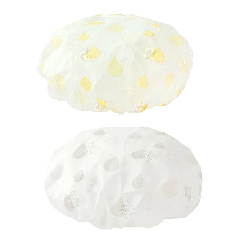 Bonnet de Douche Réutilisable — Imperméable, Taille Universelle