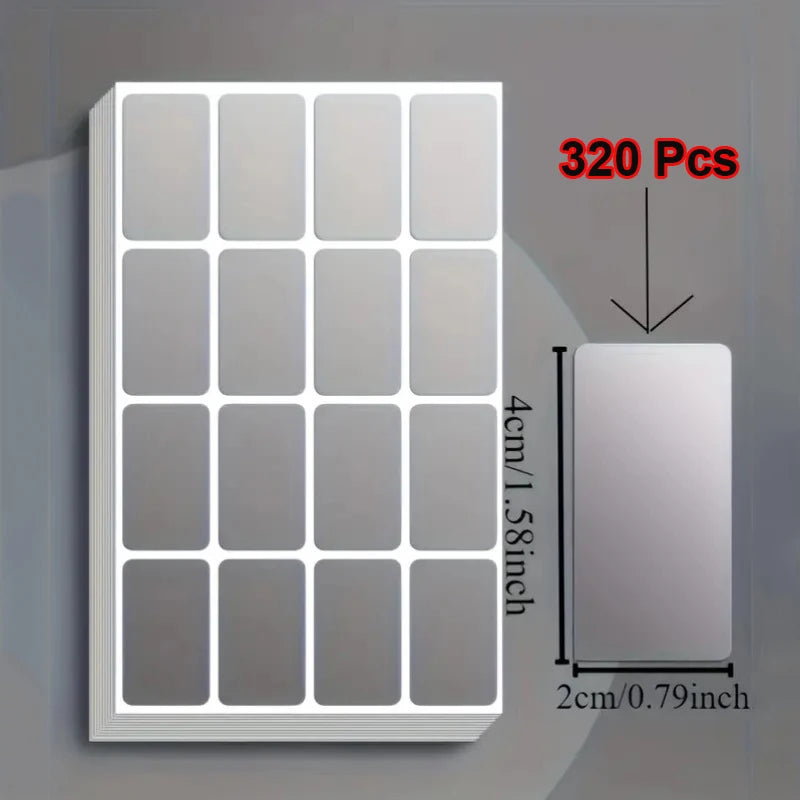 Étiquettes Autocollantes Waterproof Organisateur 160/320pcs