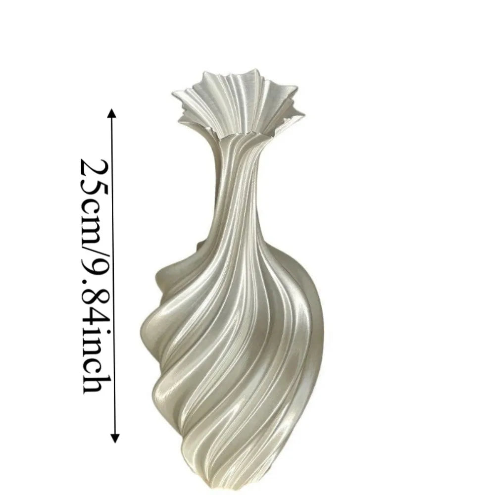 Vase 3D Imprimé Minimaliste — Décoration Moderne