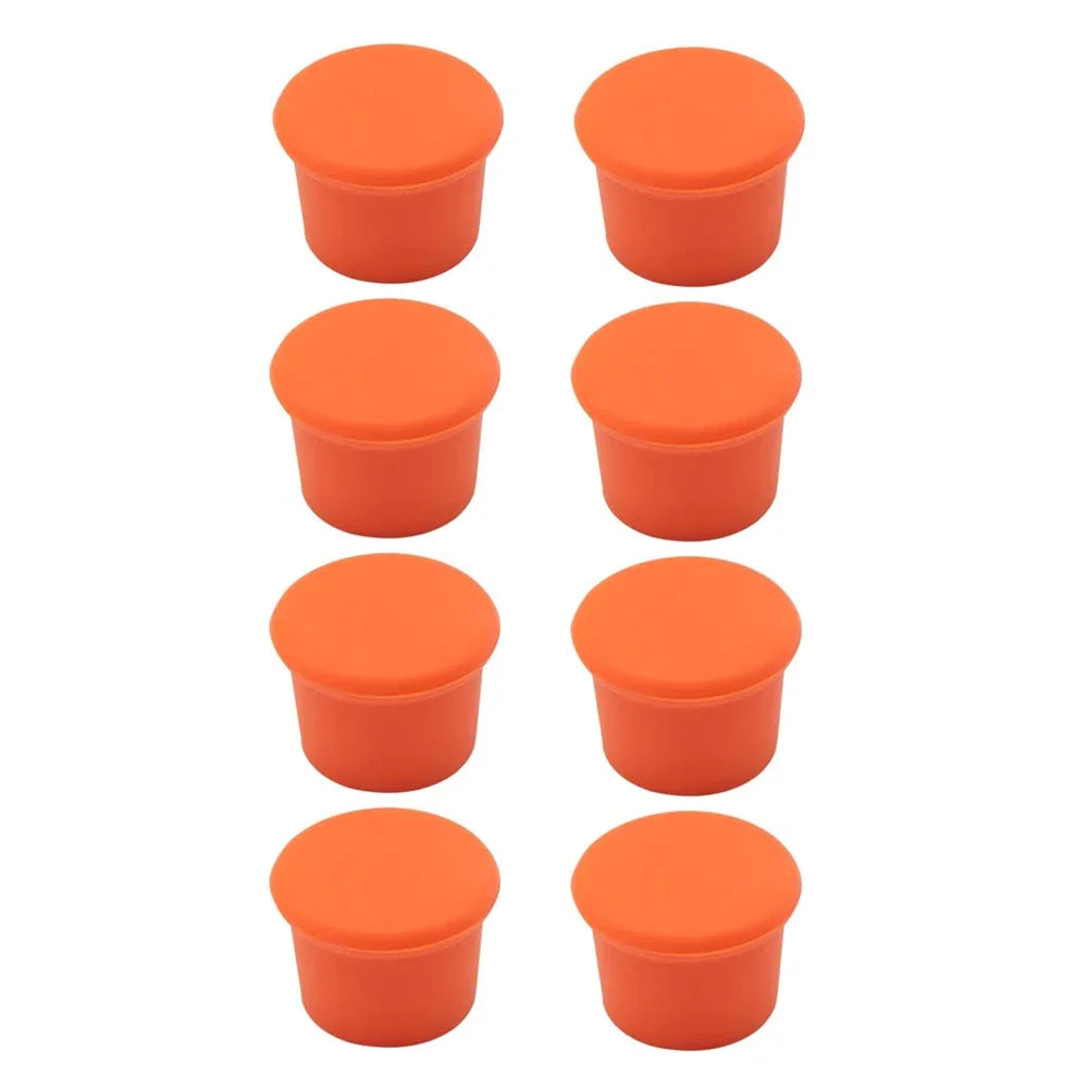 Bouchons Silicone Lot 8pcs — Vin, Champagne & Bière