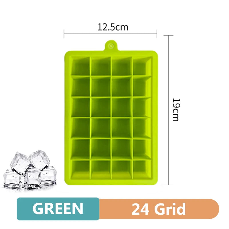 Moule à glaçons géant silicone — Grandes formes carrées