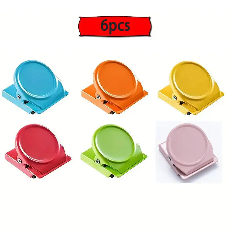 Pinces Magnétiques 6pcs Réfrigérateur Bureau