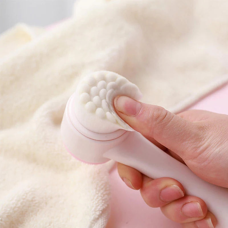 Brosse Nettoyante Visage Silicone — Double Face, Exfoliante