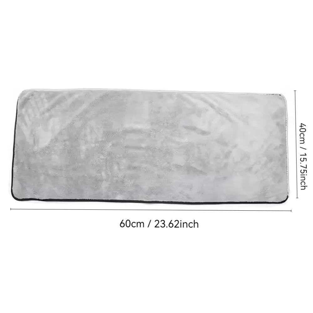 Serviette Microfibre Voiture — Ultra-Absorbante, Lavage Carrosserie
