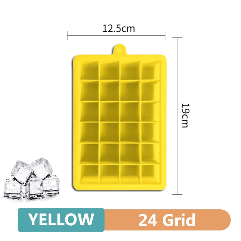 Moule à glaçons géant silicone — Grandes formes carrées