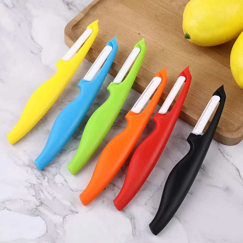 Éplucheur Multifonction Lame Inox — Légumes & Fruits