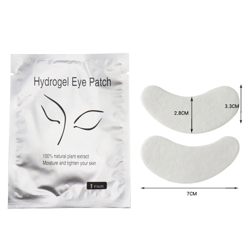 Patchs Yeux Hydrogel — Anti-Cernes & Éclat, Lot 50 Paires