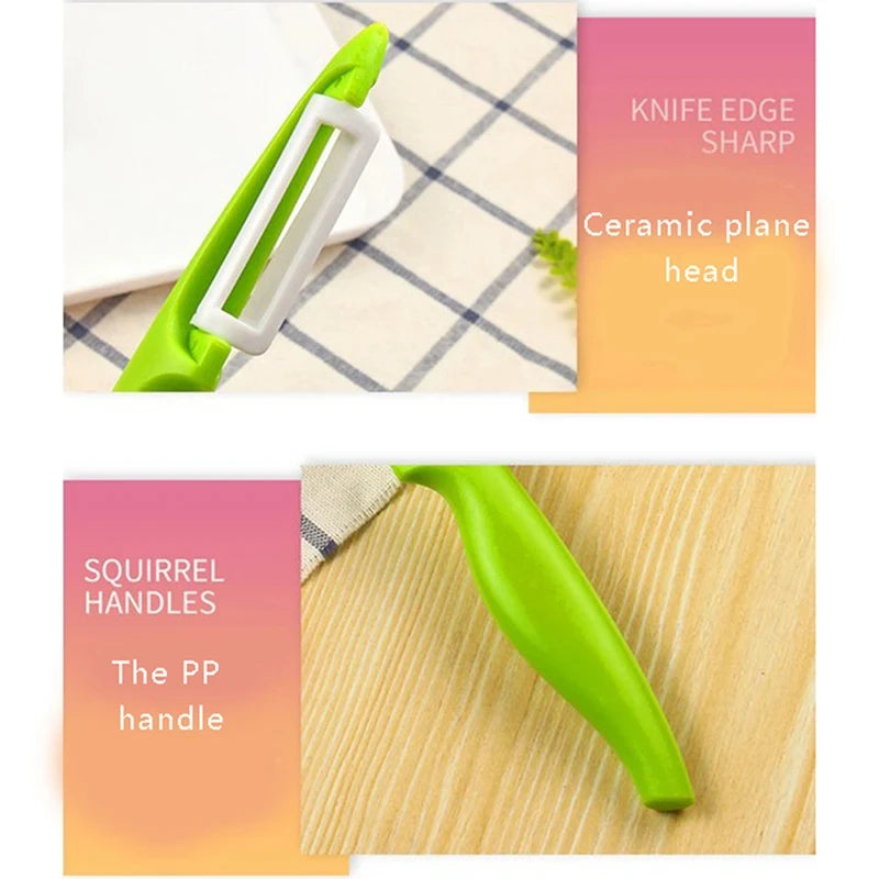 Éplucheur Multifonction Lame Inox — Légumes & Fruits