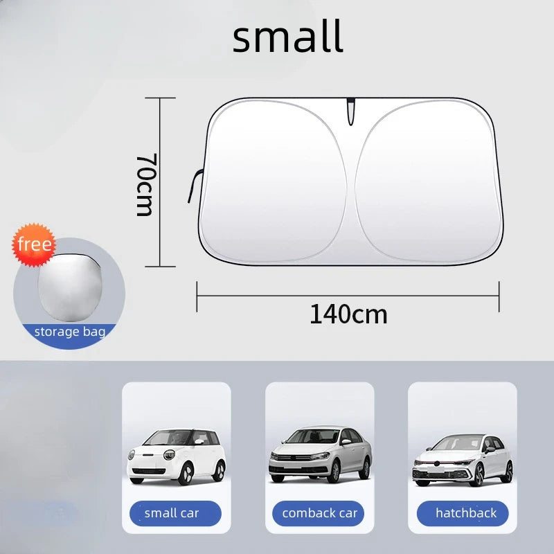 Pare-Soleil Voiture Pliable — Protection UV Pare-brise