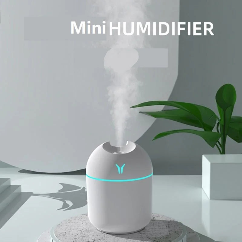 Humidificateur USB 250ml LED Colorée — Chambre & Voiture