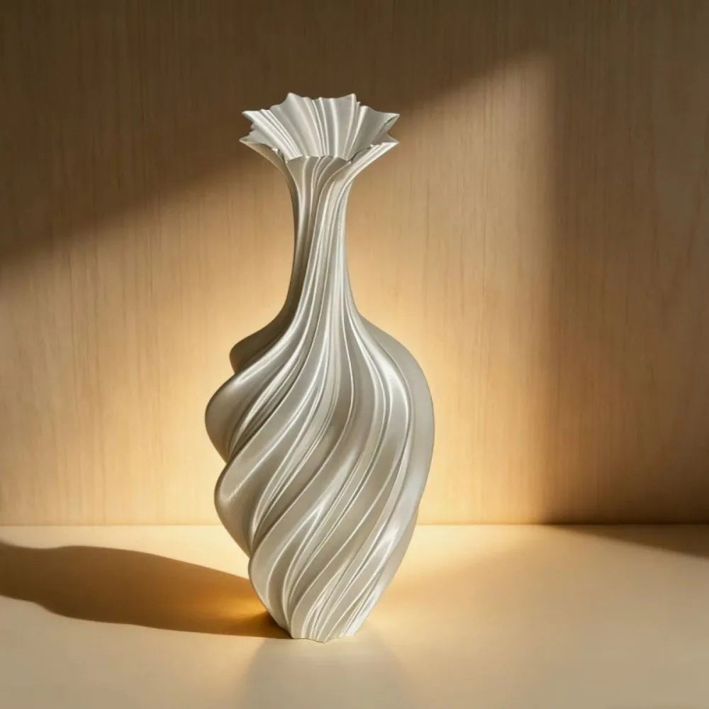 Vase 3D Imprimé Minimaliste — Décoration Moderne