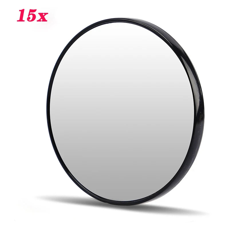 Miroir Grossissant Ventouse — 5X, 10X ou 15X, Salle de Bain