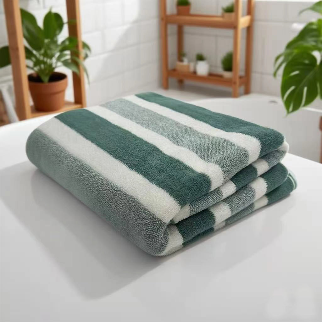 Serviette de bain épaisse — Ultra-absorbante, séchage rapide