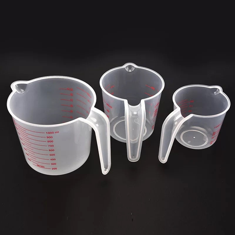 Set 3 Verres Doseurs 250/500/1000ml — Pâtisserie & Cuisine