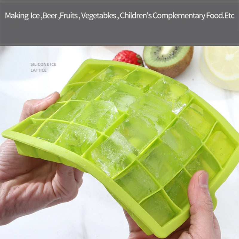 Moule à glaçons géant silicone — Grandes formes carrées