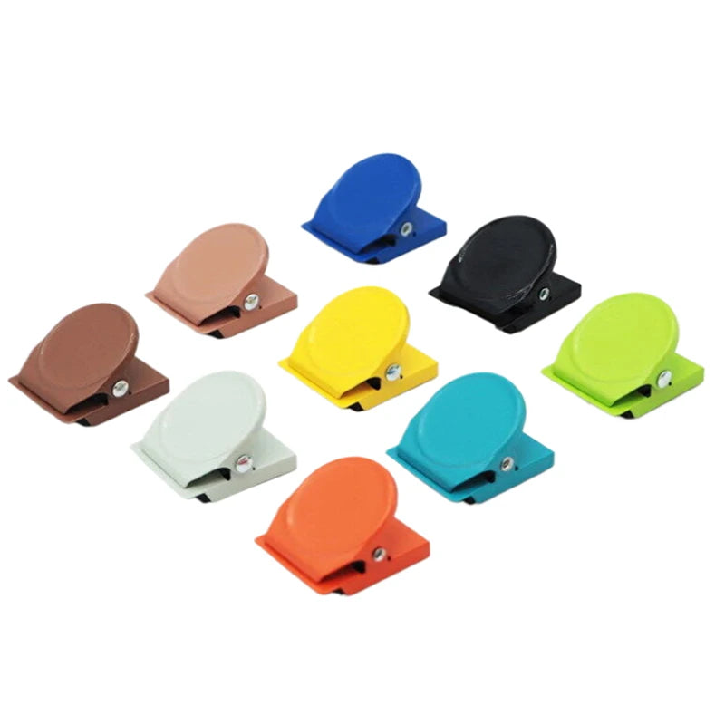 Pinces Magnétiques Colorées Réfrigérateur Bureau