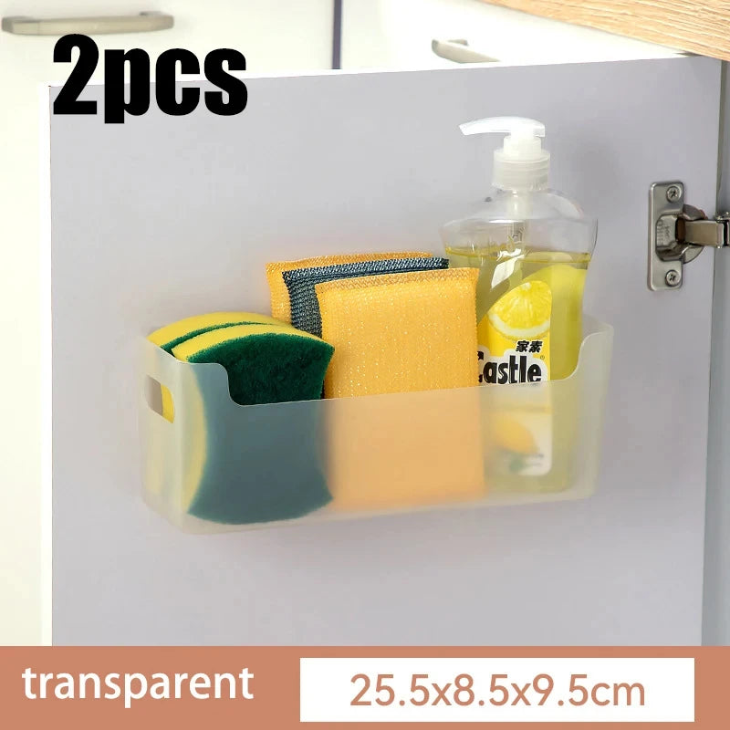 Organisateur mural cuisine — Rangement sacs & films alimentaires
