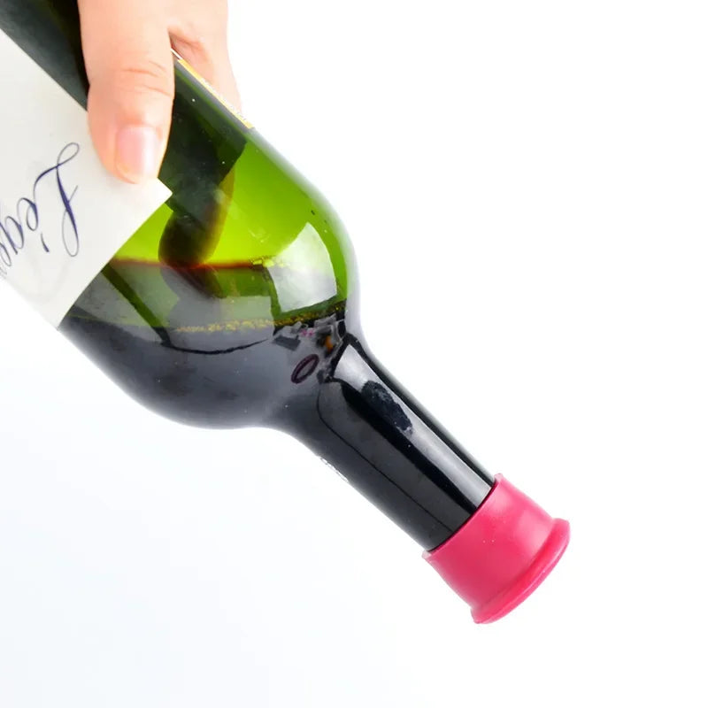 Bouchons Silicone Réutilisables — Conservation Vin, Bière & Champagne
