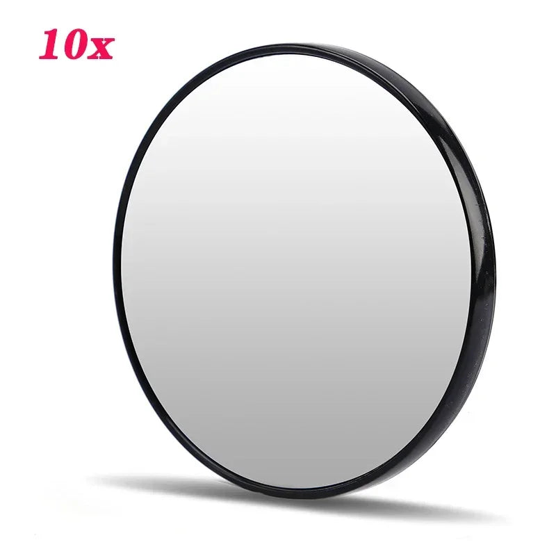 Miroir Grossissant Ventouse — 5X, 10X ou 15X, Salle de Bain