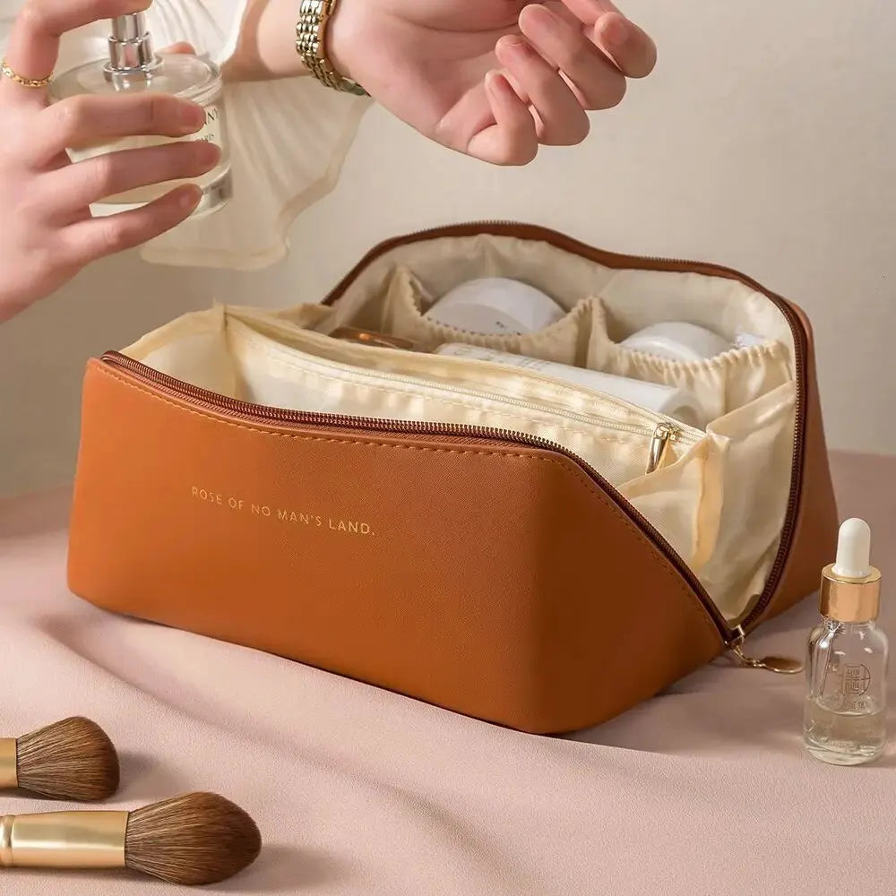 Trousse de toilette femme — Grande capacité, rangement maquillage & voyage
