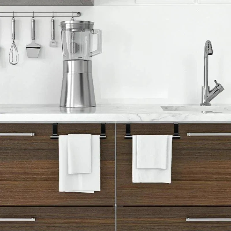 Porte-serviettes sur porte — Inox, sans perçage