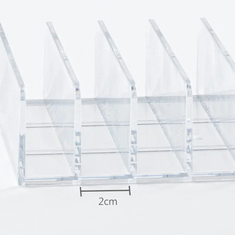 Organisateur Maquillage 7 Compartiments — Présentoir Transparent