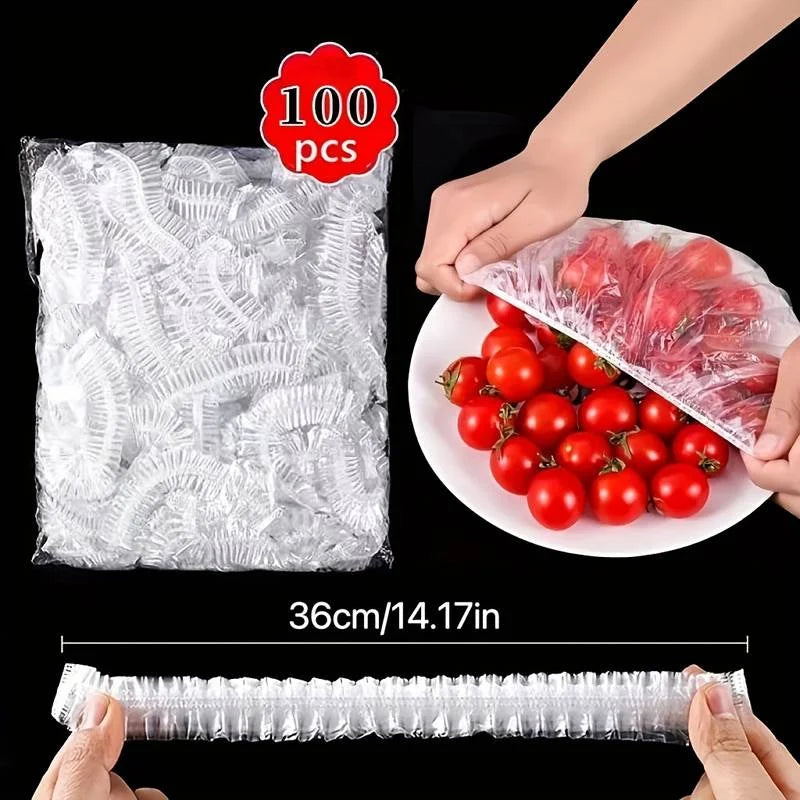 Couvercles Réutilisables Élastiques — Conservation Bols & Casseroles