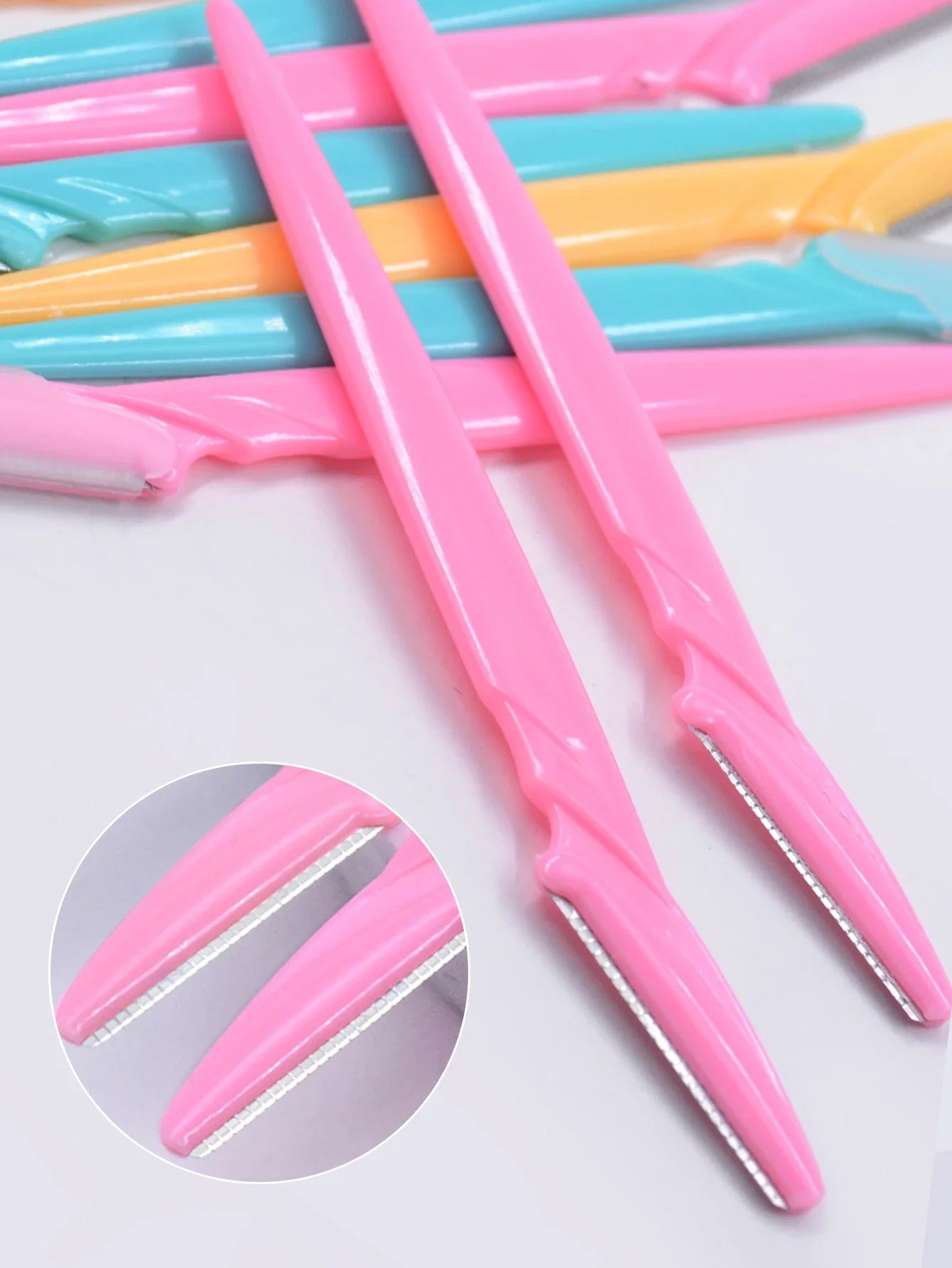 Rasoir Sourcils Femme — Lames de Dermaplanage, Lot de 10, 30 ou 40