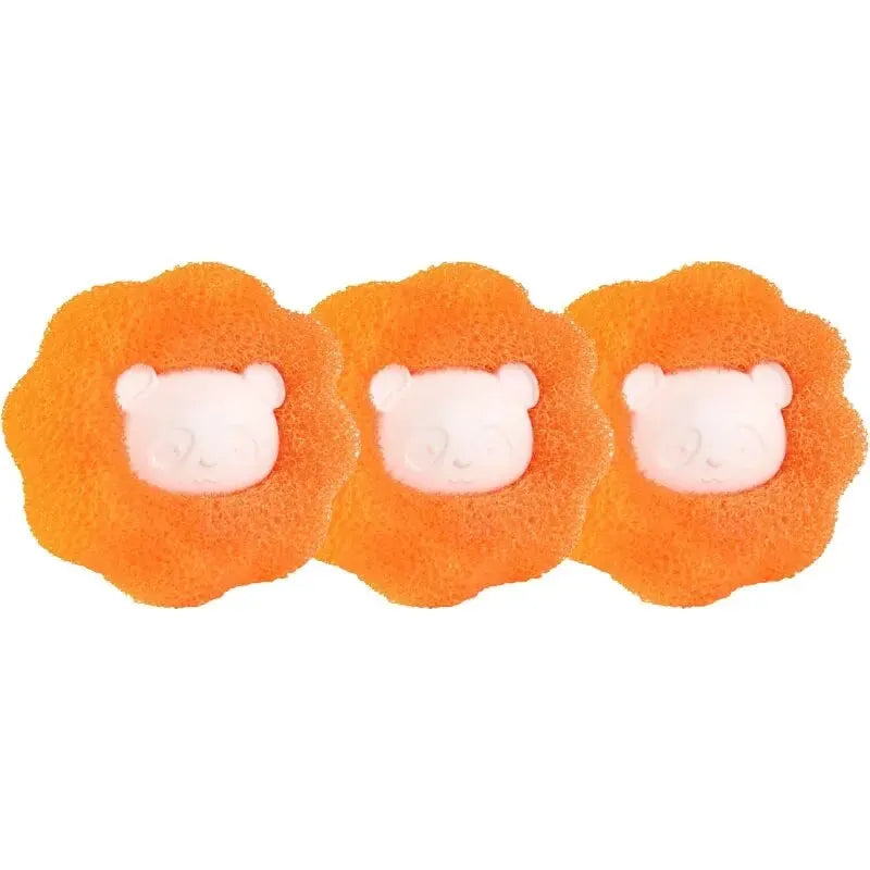 Boules attrape-poils machine à laver — Réutilisables, anti-peluches