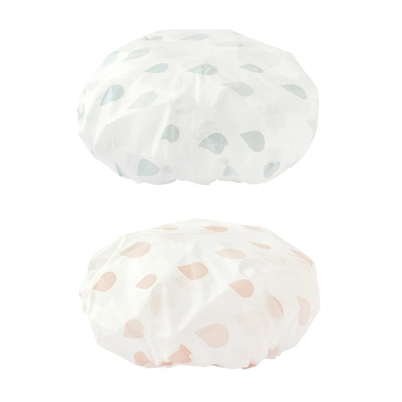 Bonnet de Douche Réutilisable — Imperméable, Taille Universelle